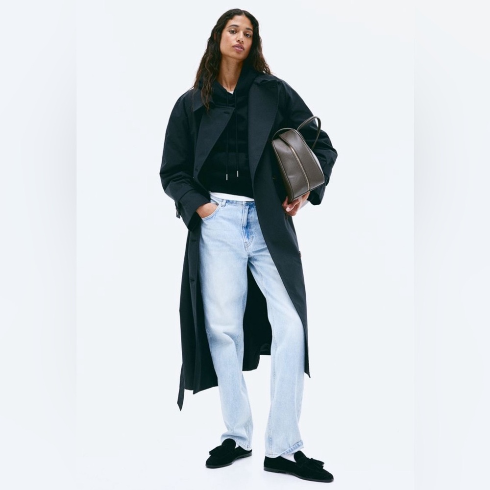 BNWT double-breasted trench coat